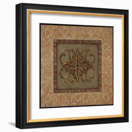 Iconic Gold I-Pamela Desgrosellier-Framed Art Print