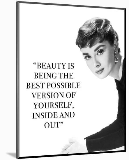 Iconic Inspiration - Beauty-The Chelsea Collection-Mounted Art Print