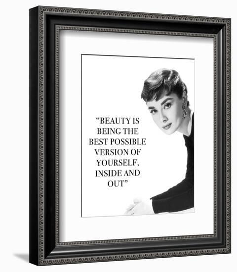 Iconic Inspiration - Beauty-The Chelsea Collection-Framed Art Print