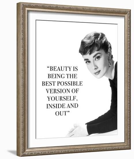 Iconic Inspiration - Beauty-The Chelsea Collection-Framed Giclee Print