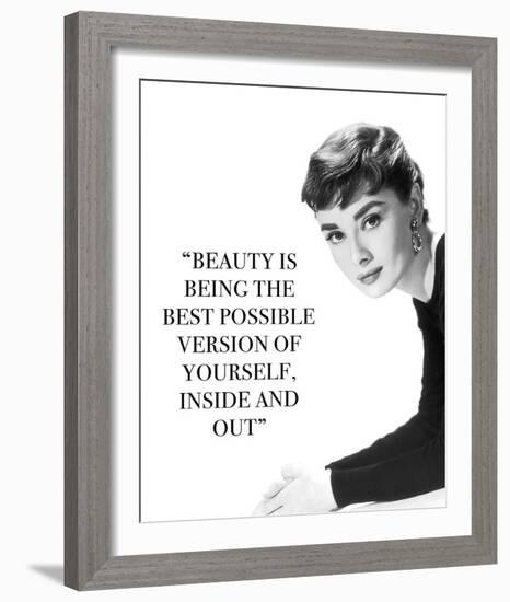 Iconic Inspiration - Beauty-The Chelsea Collection-Framed Giclee Print