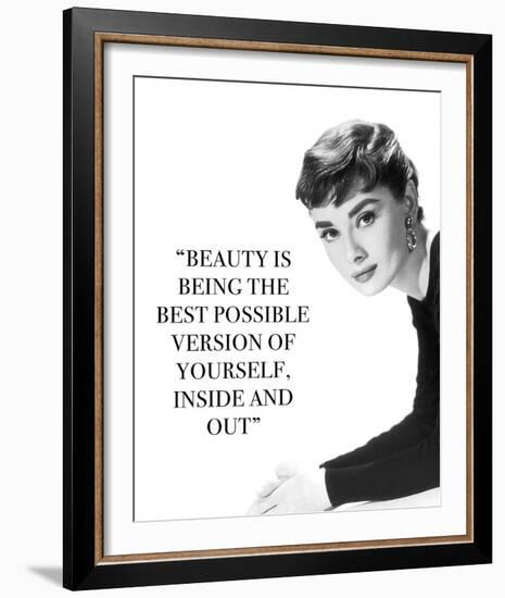 Iconic Inspiration - Beauty-The Chelsea Collection-Framed Giclee Print