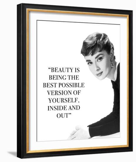 Iconic Inspiration - Beauty-The Chelsea Collection-Framed Giclee Print