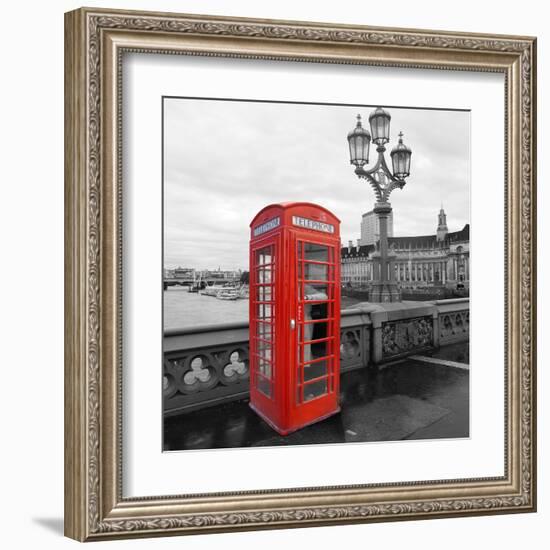 Iconic London II-null-Framed Art Print