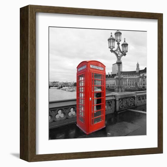 Iconic London II-null-Framed Art Print