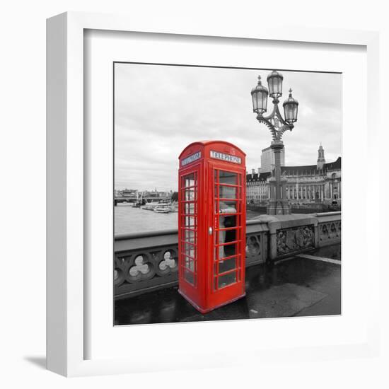 Iconic London II-null-Framed Art Print