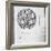 Icosahedron, from "De Divina Proportione" by Luca Pacioli, Published 1509, Venice-Leonardo da Vinci-Framed Giclee Print