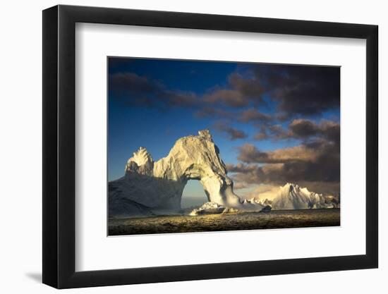 Icy Arch, Antarctica-Art Wolfe-Framed Photographic Print