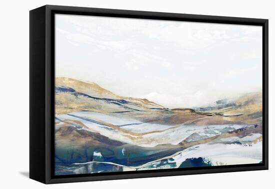 Icy Blue Serenity-PI Studio-Framed Stretched Canvas