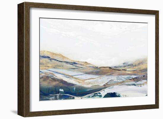 Icy Blue Serenity-PI Studio-Framed Art Print