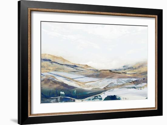 Icy Blue Serenity-PI Studio-Framed Art Print