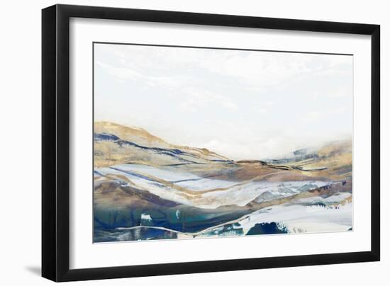 Icy Blue Serenity-PI Studio-Framed Art Print