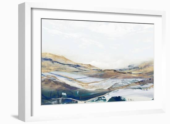 Icy Blue Serenity-PI Studio-Framed Art Print