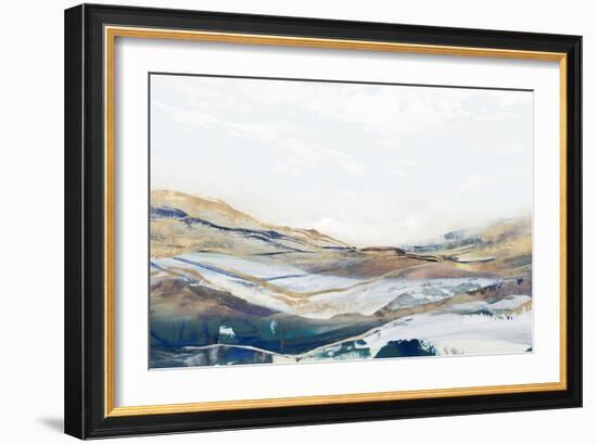 Icy Blue Serenity-PI Studio-Framed Art Print