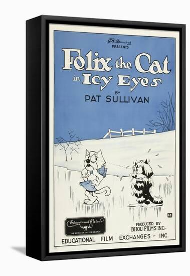 Icy Eyes, Peaches, Felix the Cat on US poster art, 1927-null-Framed Stretched Canvas