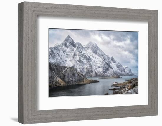 Icy Mountain Terrain I-Danny Head-Framed Photographic Print