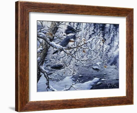 Icy Reflections-Jeff Tift-Framed Giclee Print