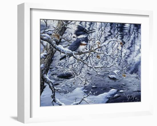 Icy Reflections-Jeff Tift-Framed Giclee Print