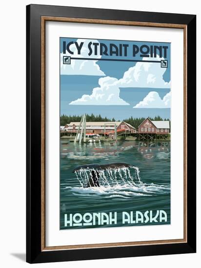 Icy Strait Point Cannery - Hoonah, Alaska-Lantern Press-Framed Art Print