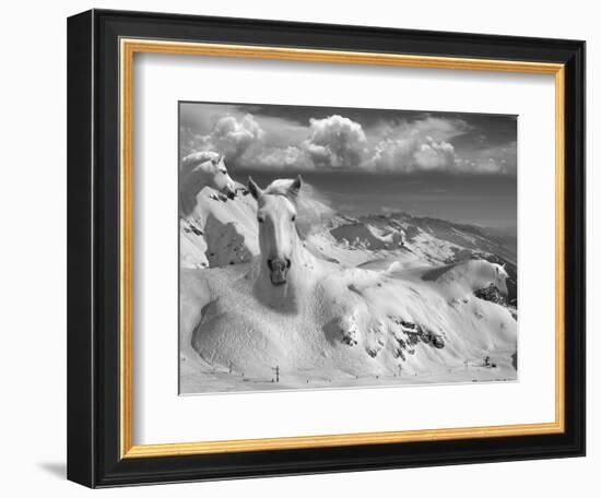 Icy Studs-Thomas Barbey-Framed Giclee Print