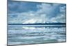 Icy Summer Landscape at Yellowstone Lake, Wyoming-Vincent James-Mounted Photographic Print