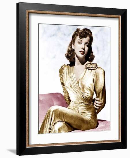 Ida Lupino, ca. 1940s-null-Framed Photo