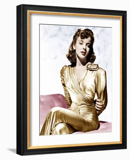 Ida Lupino, ca. 1940s-null-Framed Photo