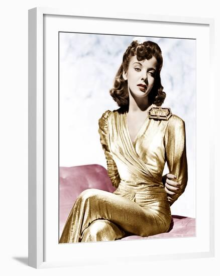 Ida Lupino, ca. 1940s-null-Framed Photo