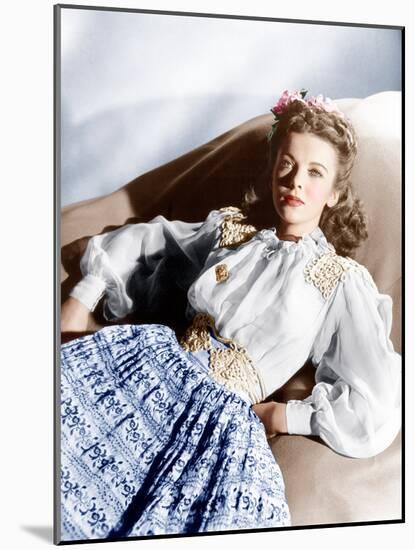 Ida Lupino, ca. mid-1940s-null-Mounted Photo