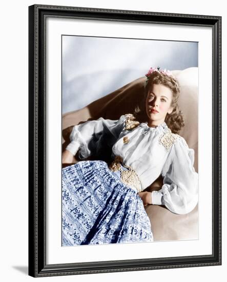 Ida Lupino, ca. mid-1940s-null-Framed Photo