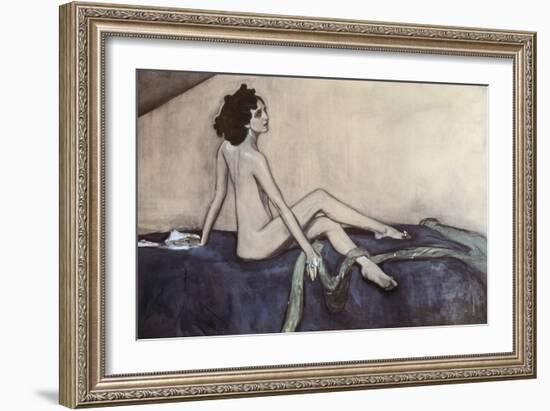 Ida Rubenstein, c.1910-Valentin Aleksandrovich Serov-Framed Giclee Print