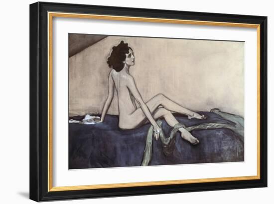 Ida Rubenstein, c.1910-Valentin Aleksandrovich Serov-Framed Giclee Print