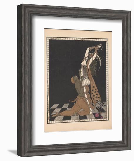 Ida Rubinstein and Vaslav Nijinsky in the Ballet Scheharazade-George Barbier-Framed Giclee Print