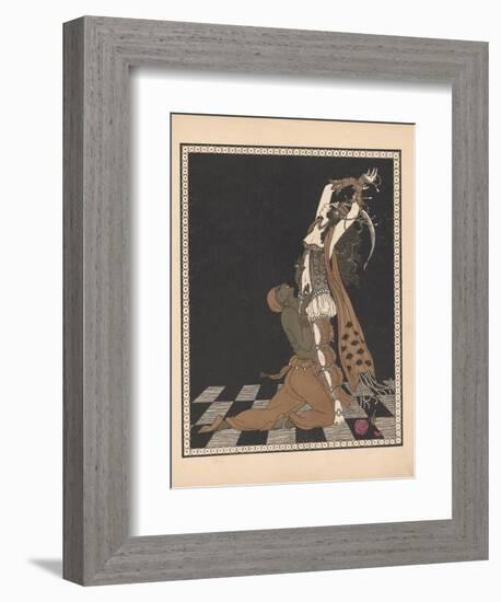 Ida Rubinstein and Vaslav Nijinsky in the Ballet Scheharazade-George Barbier-Framed Giclee Print