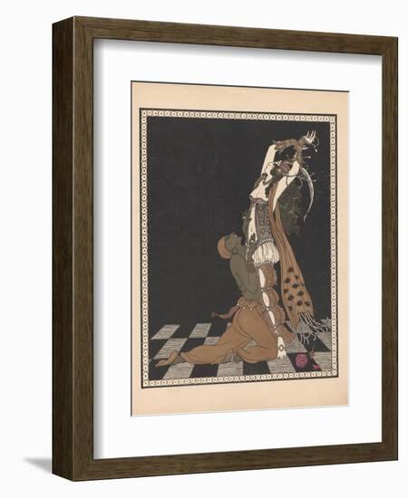 Ida Rubinstein and Vaslav Nijinsky in the Ballet Scheharazade-George Barbier-Framed Giclee Print