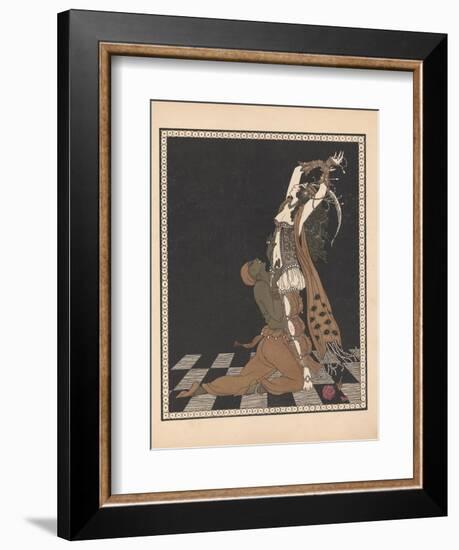 Ida Rubinstein and Vaslav Nijinsky in the Ballet Scheharazade-George Barbier-Framed Giclee Print