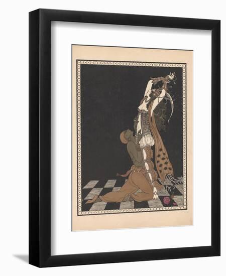 Ida Rubinstein and Vaslav Nijinsky in the Ballet Scheharazade-George Barbier-Framed Giclee Print