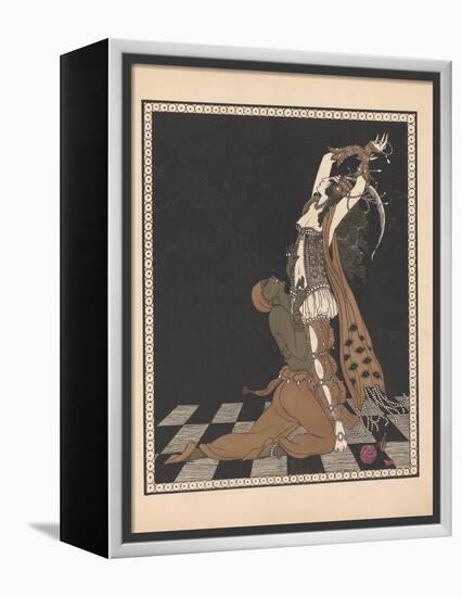 Ida Rubinstein and Vaslav Nijinsky in the Ballet Scheharazade-George Barbier-Framed Premier Image Canvas