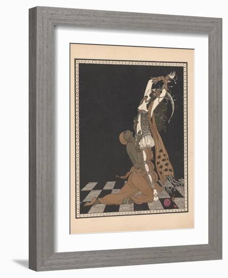 Ida Rubinstein and Vaslav Nijinsky in the Ballet Scheharazade-George Barbier-Framed Giclee Print