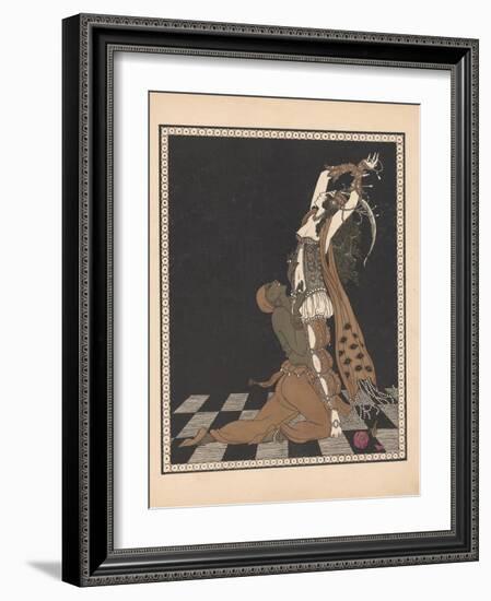 Ida Rubinstein and Vaslav Nijinsky in the Ballet Scheharazade-George Barbier-Framed Giclee Print