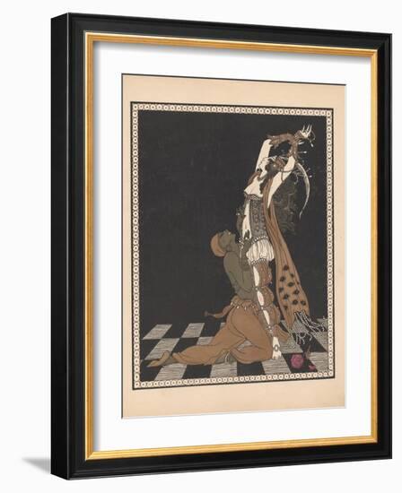 Ida Rubinstein and Vaslav Nijinsky in the Ballet Scheharazade-George Barbier-Framed Giclee Print