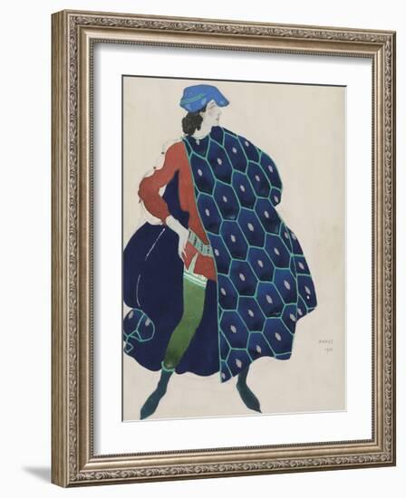 Ida Rubinstein as Saint Sebastian-Leon Bakst-Framed Premium Giclee Print