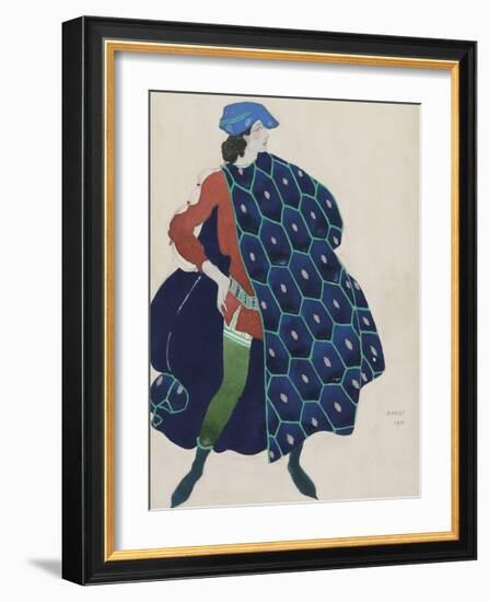 Ida Rubinstein as Saint Sebastian-Leon Bakst-Framed Premium Giclee Print