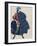 Ida Rubinstein as Saint Sebastian-Leon Bakst-Framed Premium Giclee Print