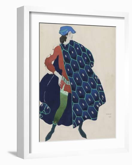 Ida Rubinstein as Saint Sebastian-Leon Bakst-Framed Premium Giclee Print