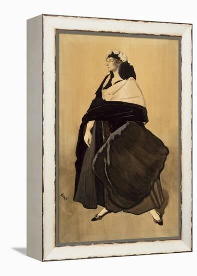 Ida Rubinstein, C. 1910-Léon Bakst-Framed Premier Image Canvas