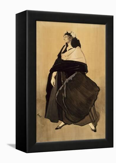 Ida Rubinstein, C. 1910-Léon Bakst-Framed Premier Image Canvas