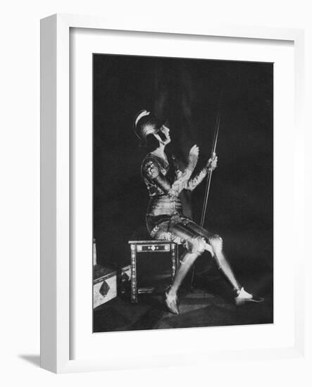 Ida Rubinstein in the Ballet Le Martyre De Saint Sébastien, 1911-1912-null-Framed Giclee Print