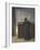 Ida Standing at a Desk-Vilhelm Hammershoi-Framed Giclee Print