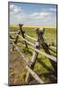 Idaho, Camas Prairie, Wooden Fence at Tolo Lake Access Area-Alison Jones-Mounted Photographic Print